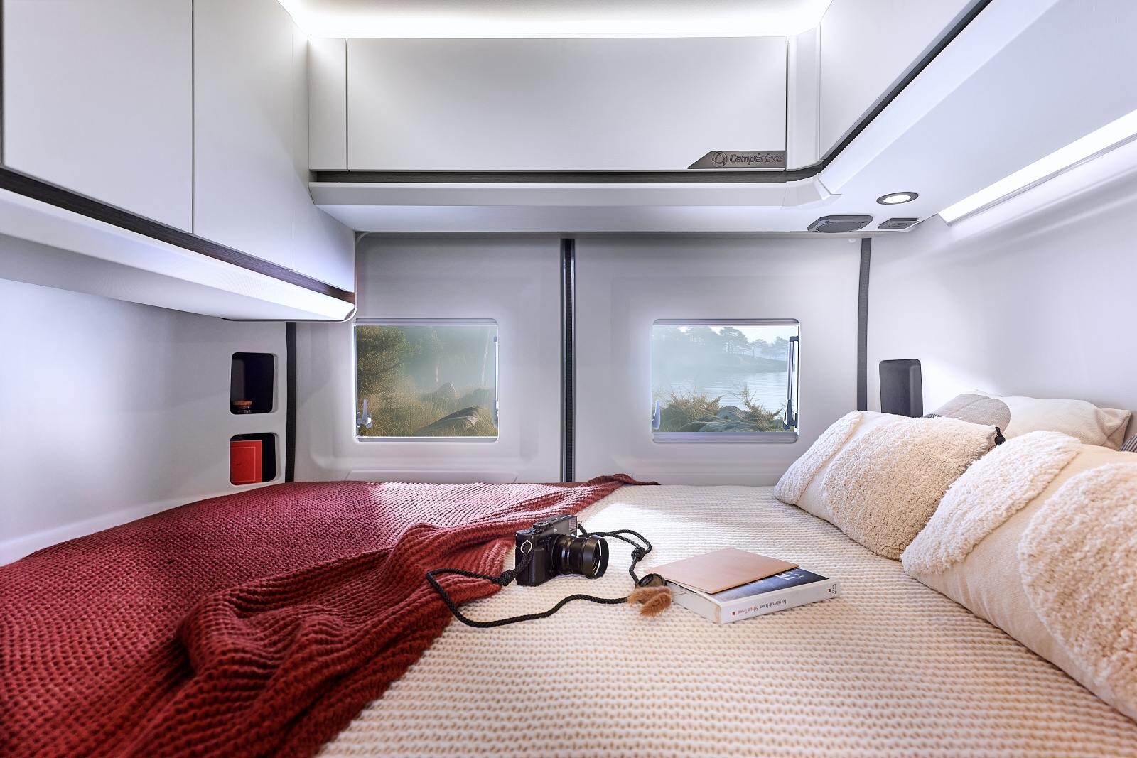 Le lit du bas confortable cocon pour deux...