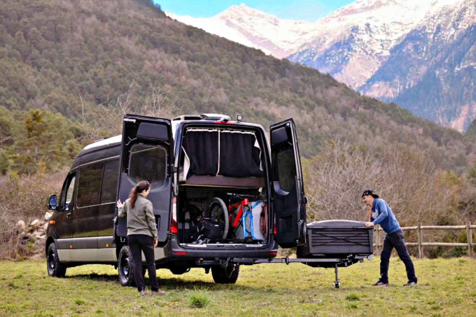 La cuisine Bikitch réinvente la vie au plein air.