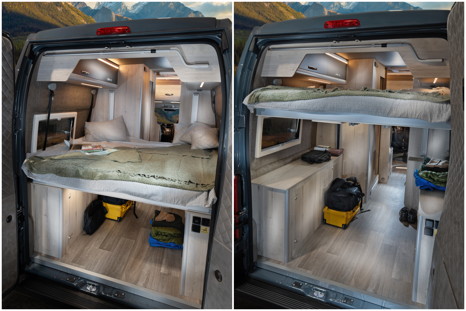 La maxi-soute réglable électriquement en hauteur du Mega Revolution 640