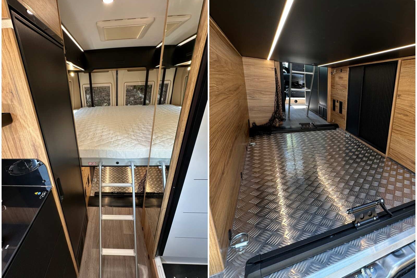 Le Duo Van Garage voit son lit de pavillon amélioré, sa hauteur minimale rabaissé.