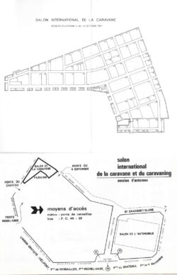 Lors de l'édition automnale de 1967, 100 marques sont exposées sur une surface de 14.000 m2. Le prix de l'entrée visiteur est de 2,50 F.